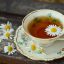 读者「半盏茶」的评论头像，米色背景中的茶杯轮廓抽象图